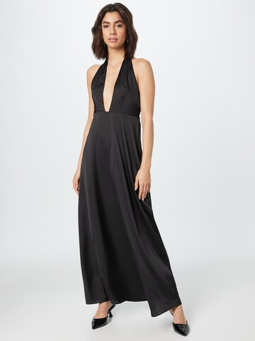 Nasty Gal - Vestido de noche en negro: frente