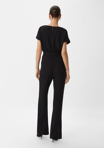 Tuta jumpsuit di COMMA in nero: dietro