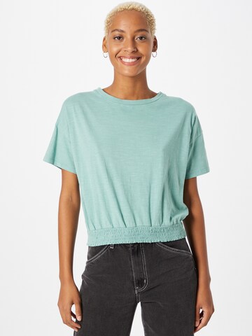 QS - Camiseta en verde: frente