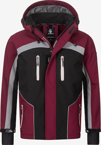 Rock Creek Funktionsjacke in Rot: Vorderseite