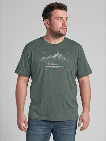 TOM TAILOR Men + Shirt in Green: front