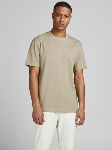 Maglietta di JACK & JONES in beige: frontale