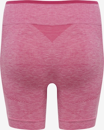 Hummel Skinny Workout Pants in Pink