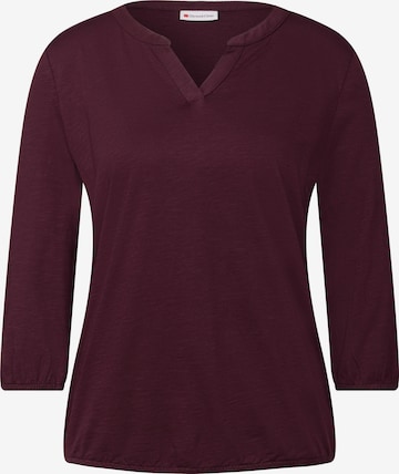 STREET ONE Shirt in Red: front