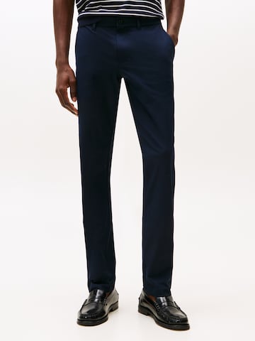 TOMMY HILFIGER - regular Pantalón chino 'DENTON' en azul: frente
