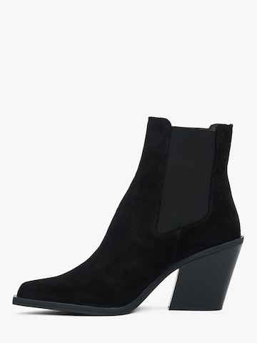 Estro Cowboy Boots '09-3802' in Black