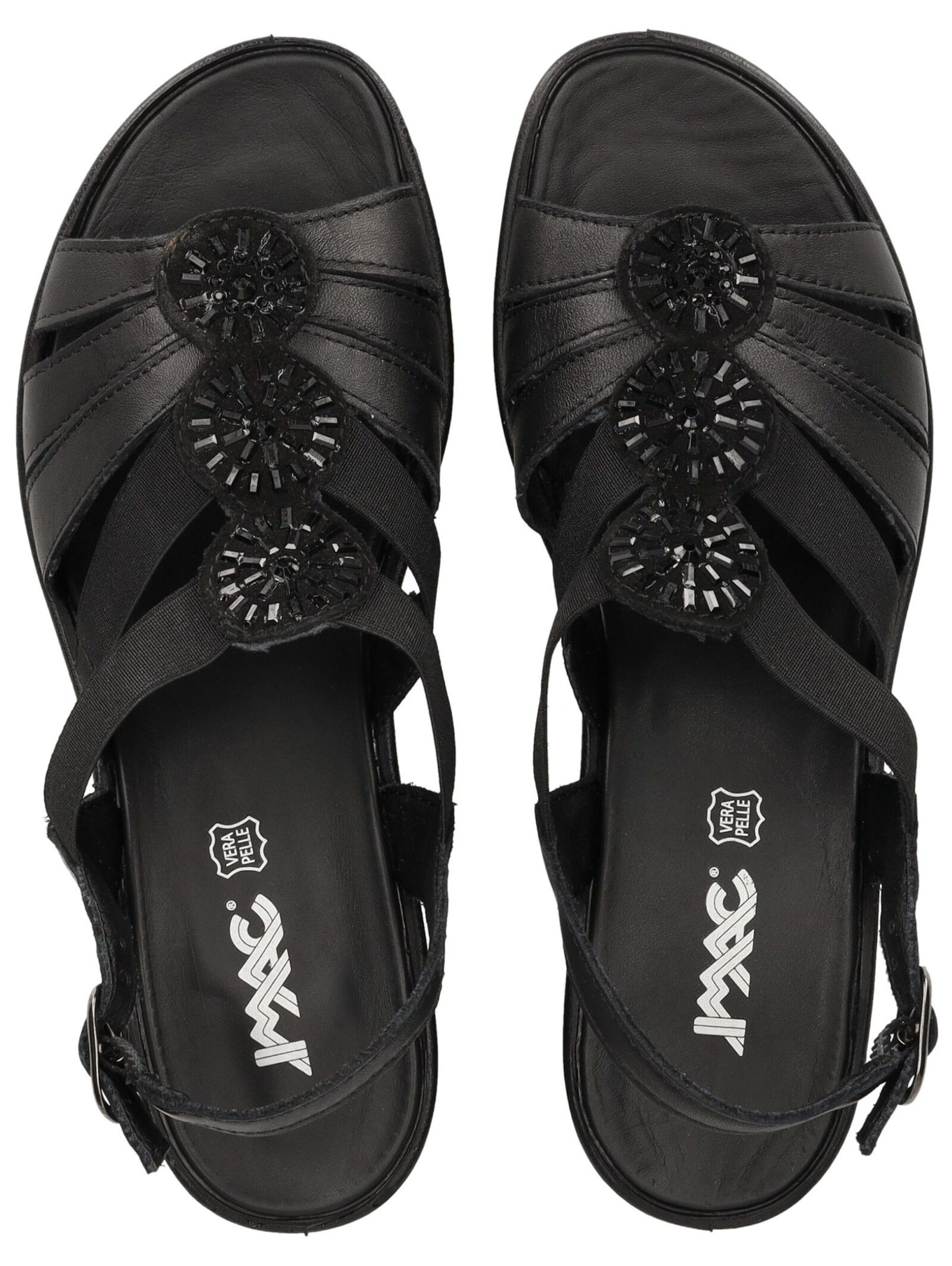 IMAC Strap Sandals in Black