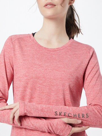 SKECHERS Functioneel shirt in Rood