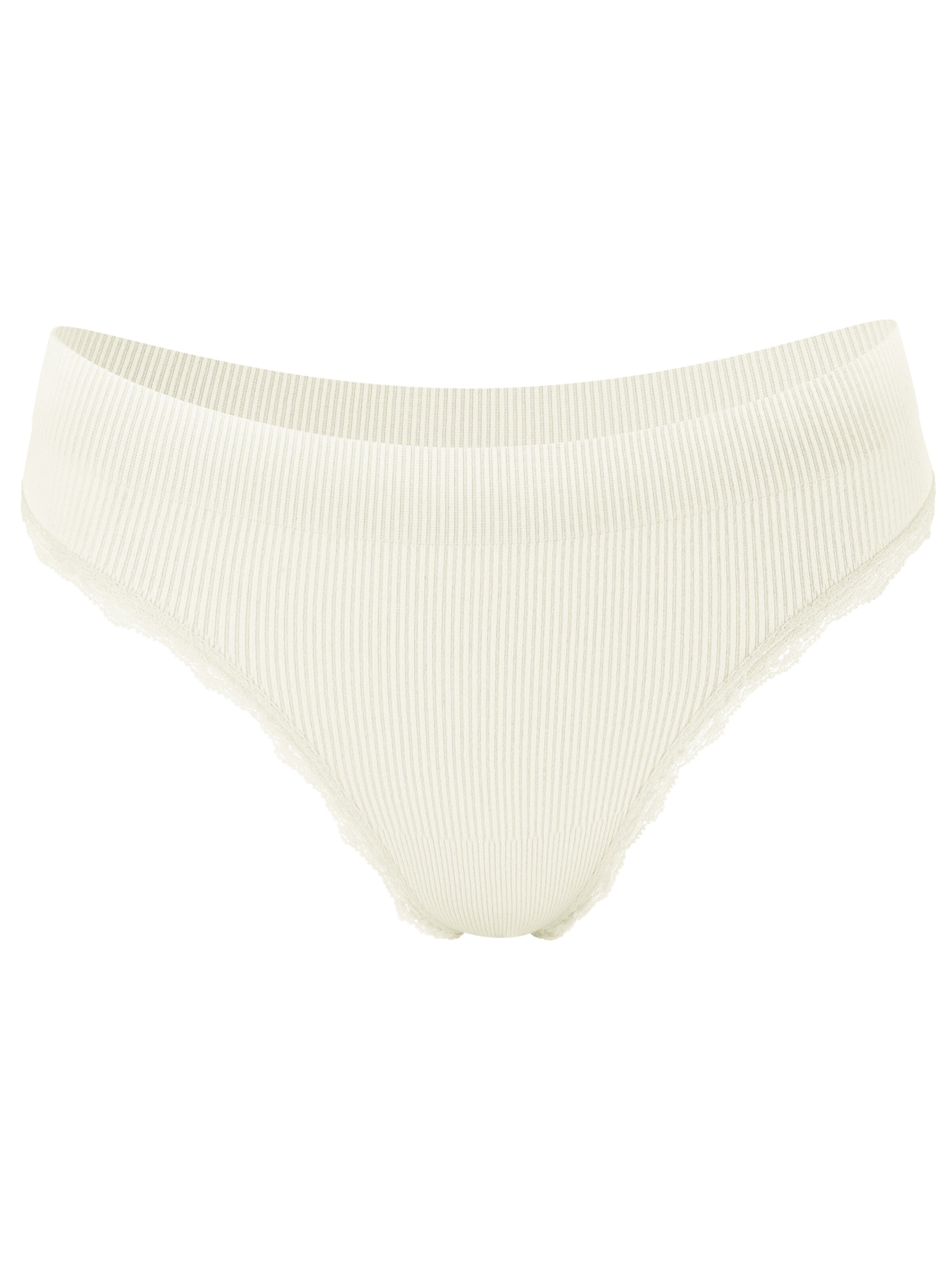 Yenita String in Wit: voorkant