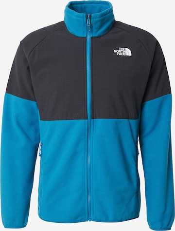 THE NORTH FACE Функциональная флисовая куртка 'GLACIER' в Синий: спереди