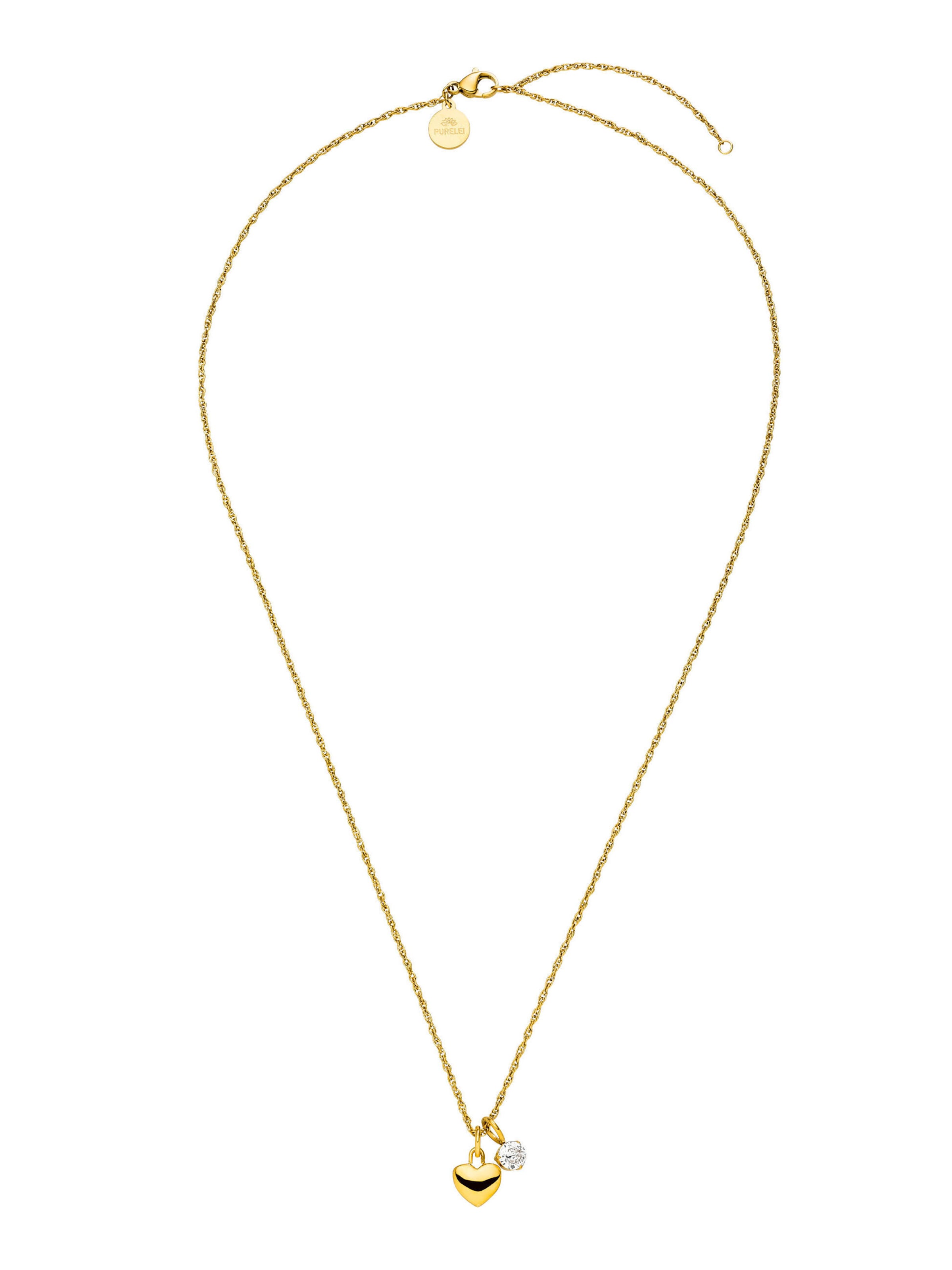 Chaîne 'Brave' PURELEI en or : devant