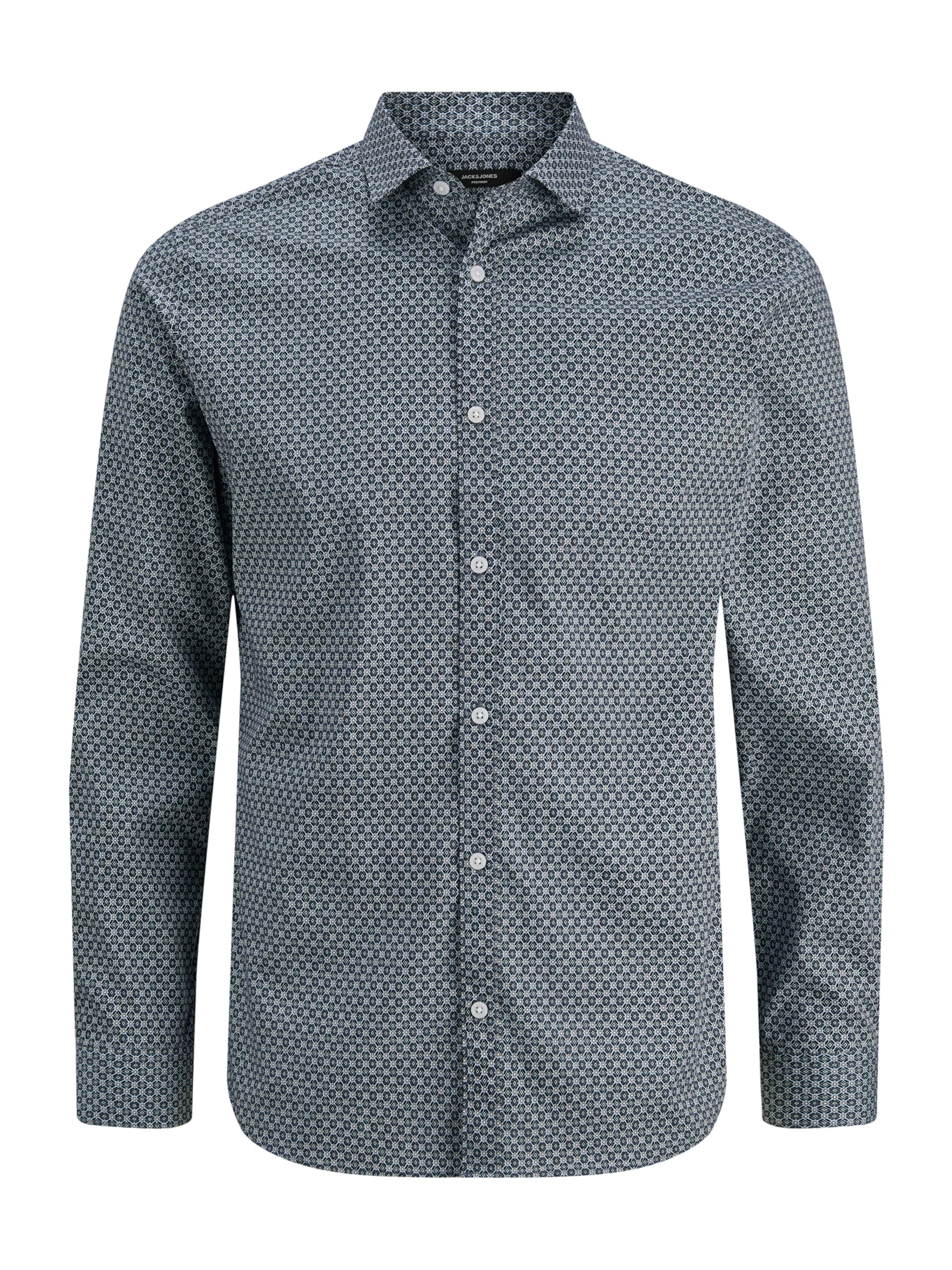 Regular fit Camicia 'JPRBL A Black Pool' di JACK & JONES in blu: frontale