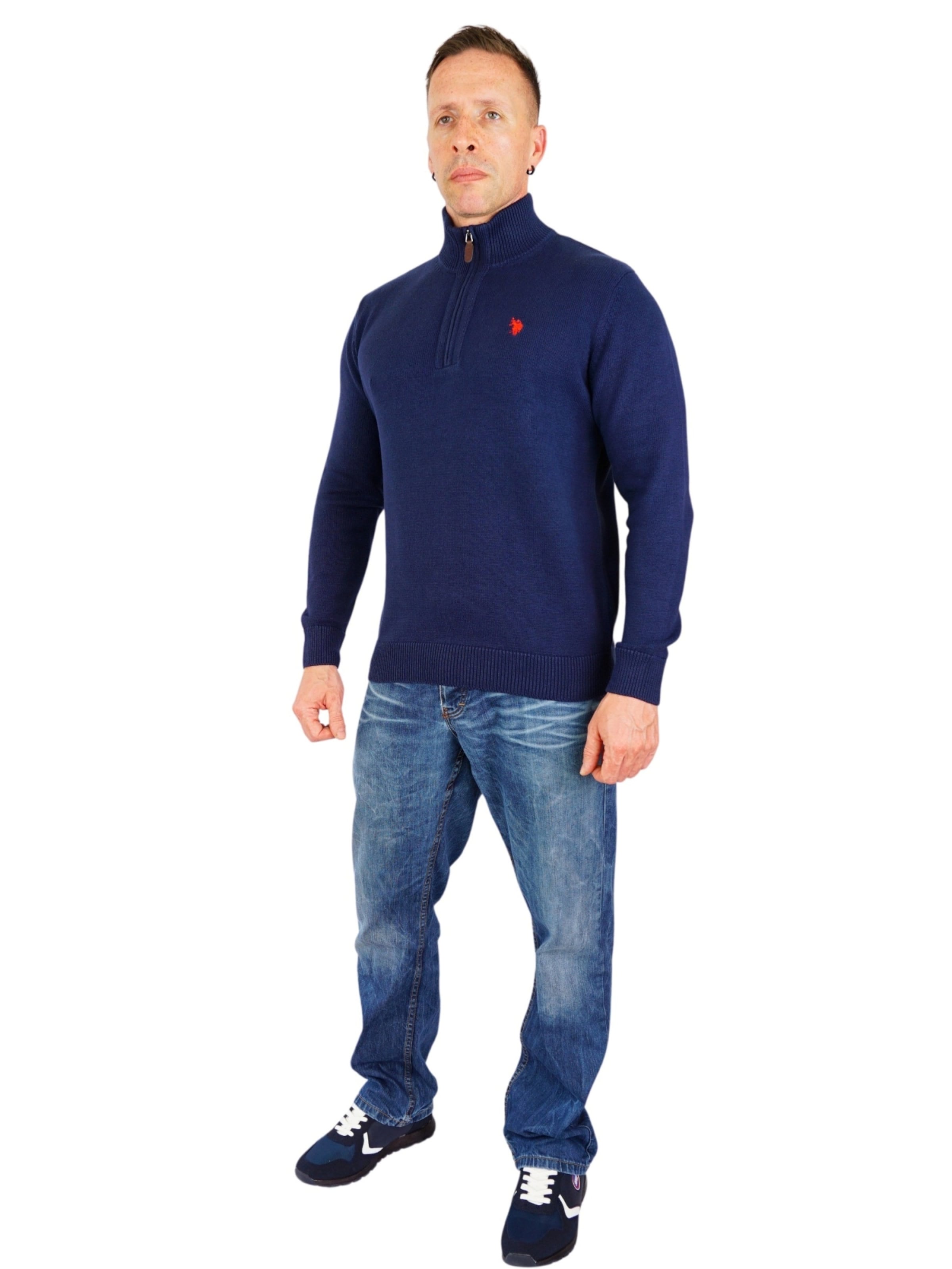 Pull-over U.S. POLO ASSN. en bleu