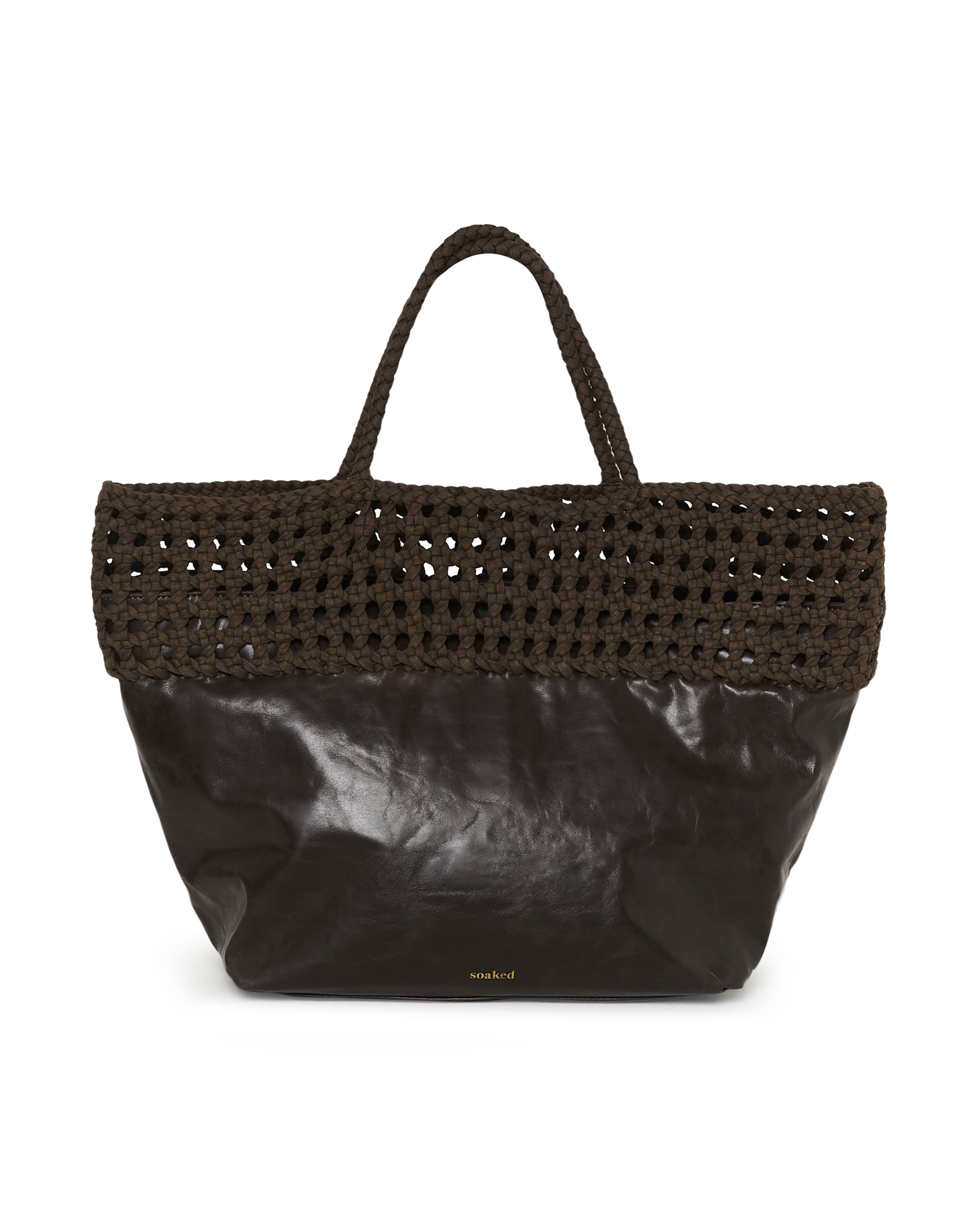 SOAKED IN LUXURY Cabas 'SLTagea' en One Size en moka, Vue avec produit
