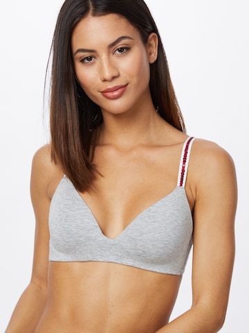 Tommy Hilfiger Underwear T-shirt Bra in Grey: front