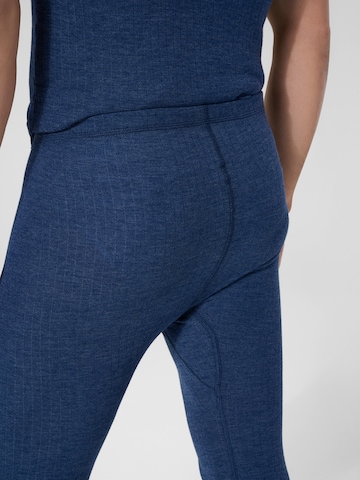 Ammann Lange onderbroek ' Thermo ' in Blauw