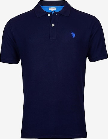 U.S. POLO ASSN. Shirt in Blauw: voorkant