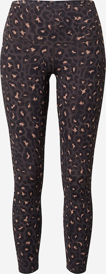 Varley Workout Pants 'Luna' in Light brown / Anthracite / Black, Item view
