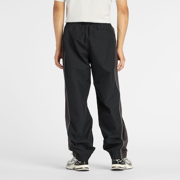 new balance Wide Leg Sporthose 'Trackside' in Schwarz