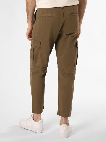 BOSS Regular Cargo Pants 'Sisla-5' in Green