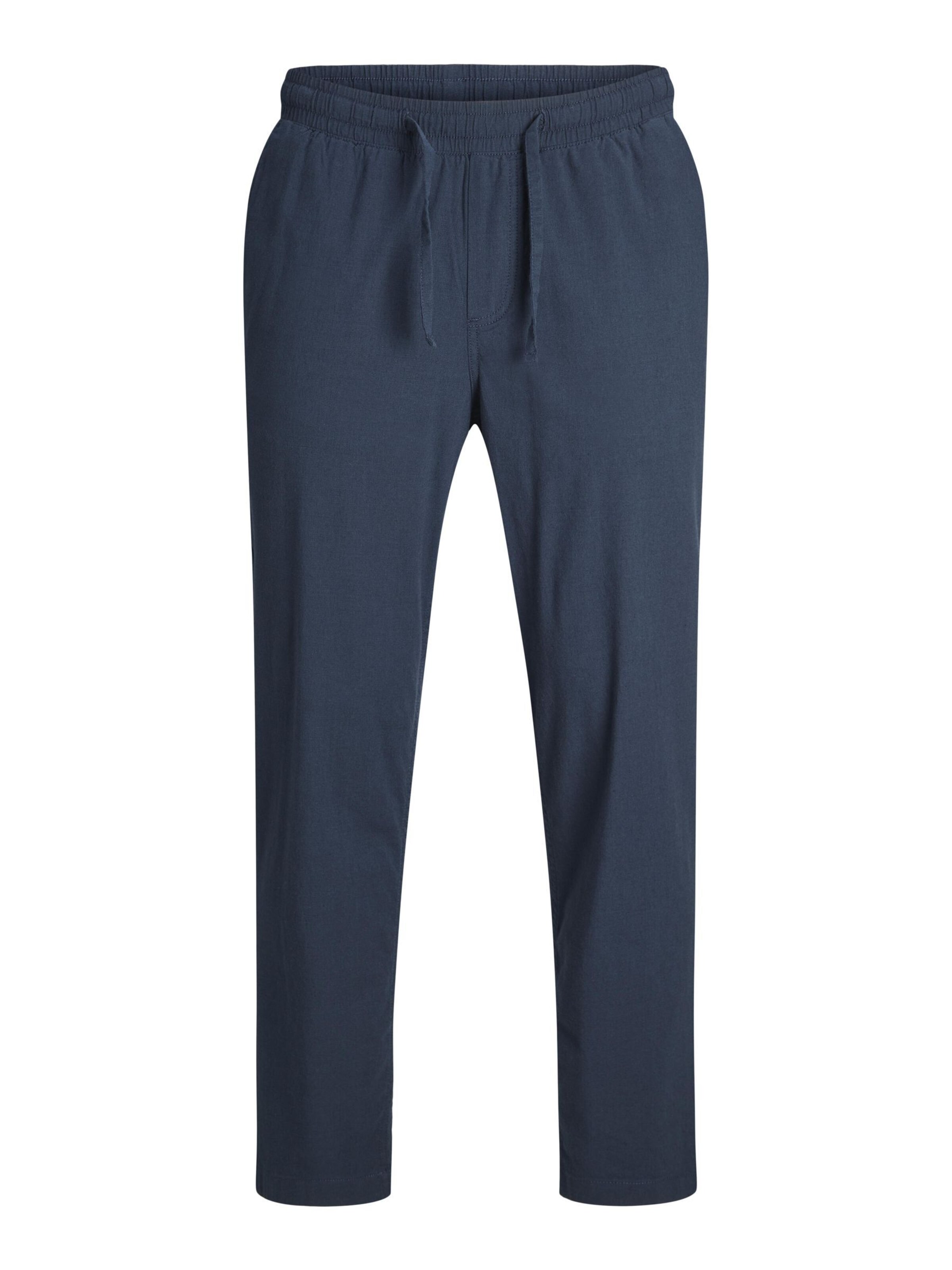 Jack & Jones Plus Tapered Bukser i blå: forside
