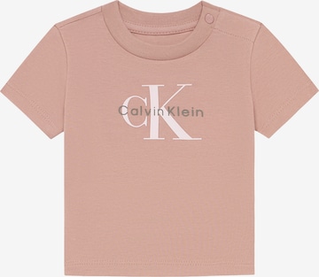 Calvin Klein Jeans - Camisola em rosa: frente