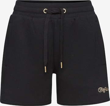 BUFFALO Hlače | črna barva: sprednja stran