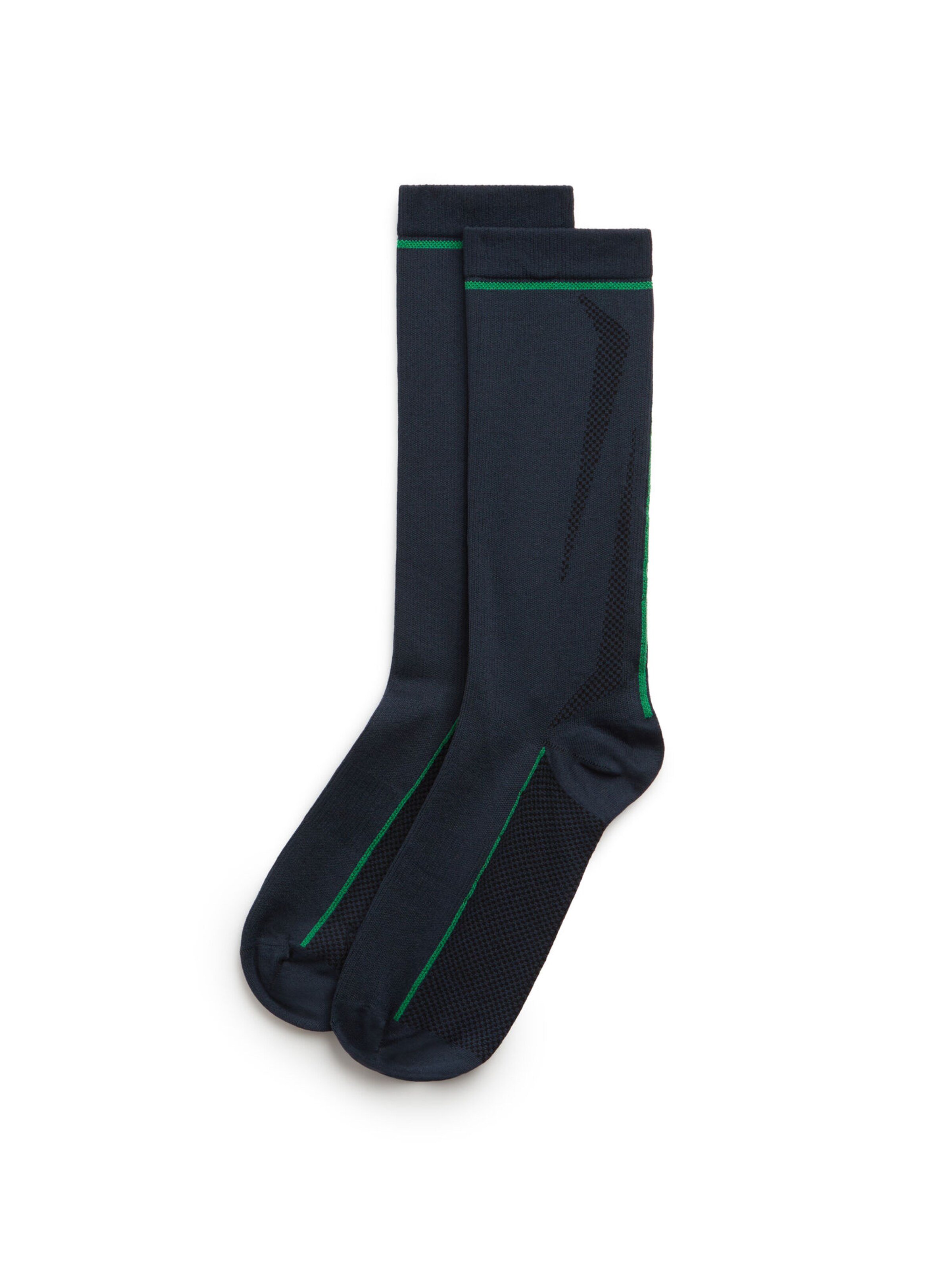 IUMAN Intimissimi Uomo Athletic Socks in Blue: front