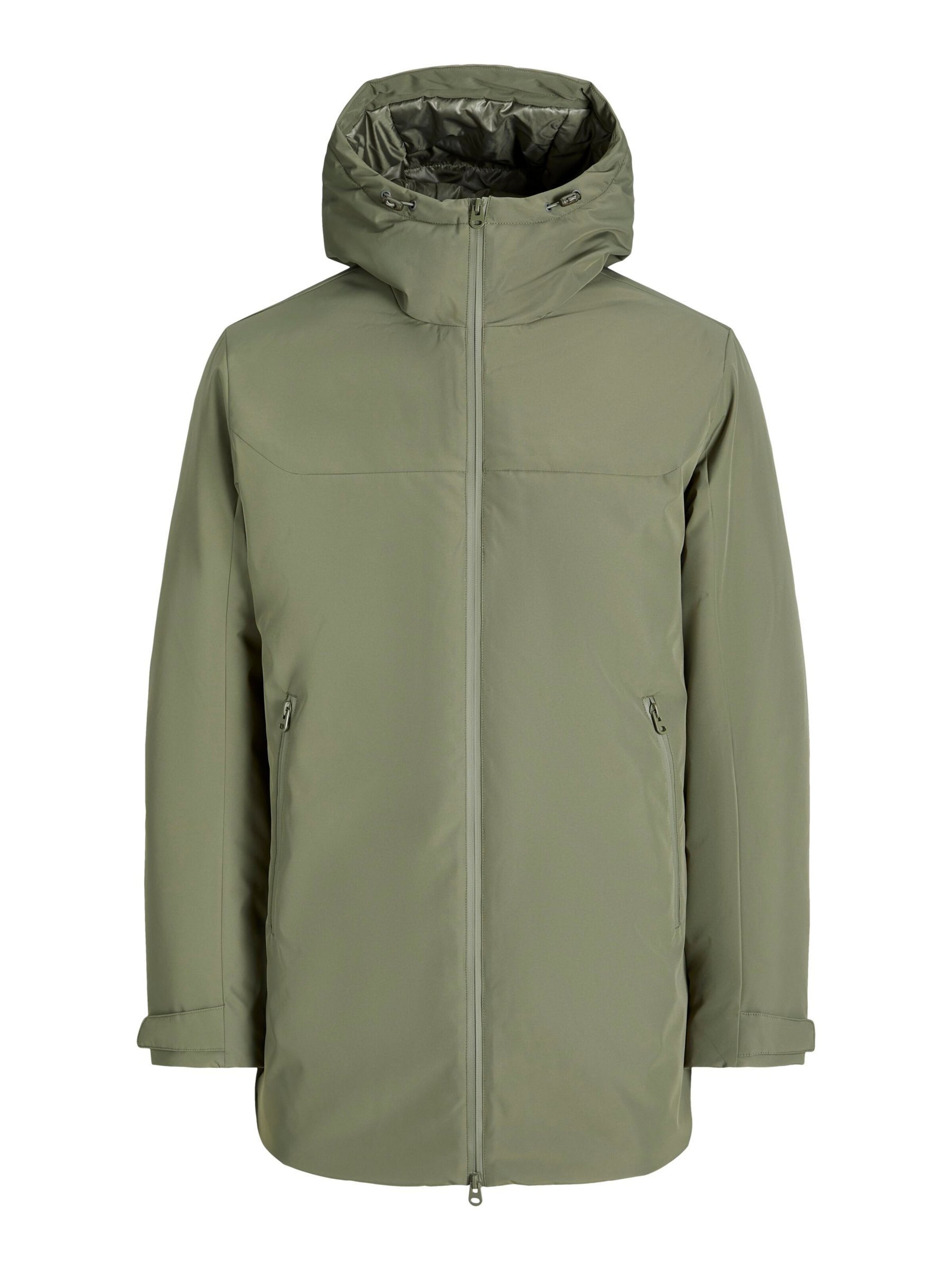 Parka di mezza stagione di JACK & JONES in verde: frontale