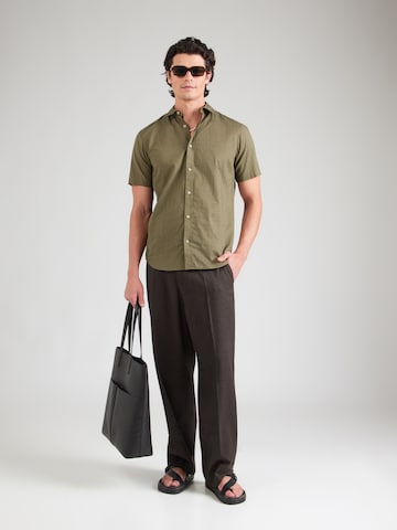 JACK & JONES - Ajuste regular Camisa 'JJHENRY' en verde