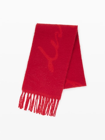 Desigual Szalik w kolorze czerwony