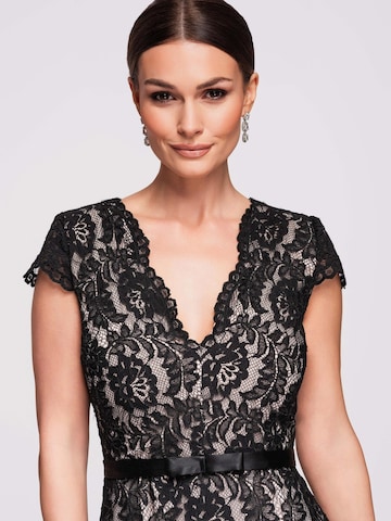Ombre Kleid‌‌‌‌ in Schwarz