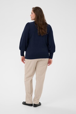 KAFFE CURVE Sweater 'KClizzy' in Blue
