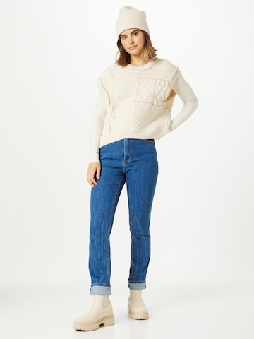 Abercrombie & Fitch Regular Jeans 'MARBELED' in Blau