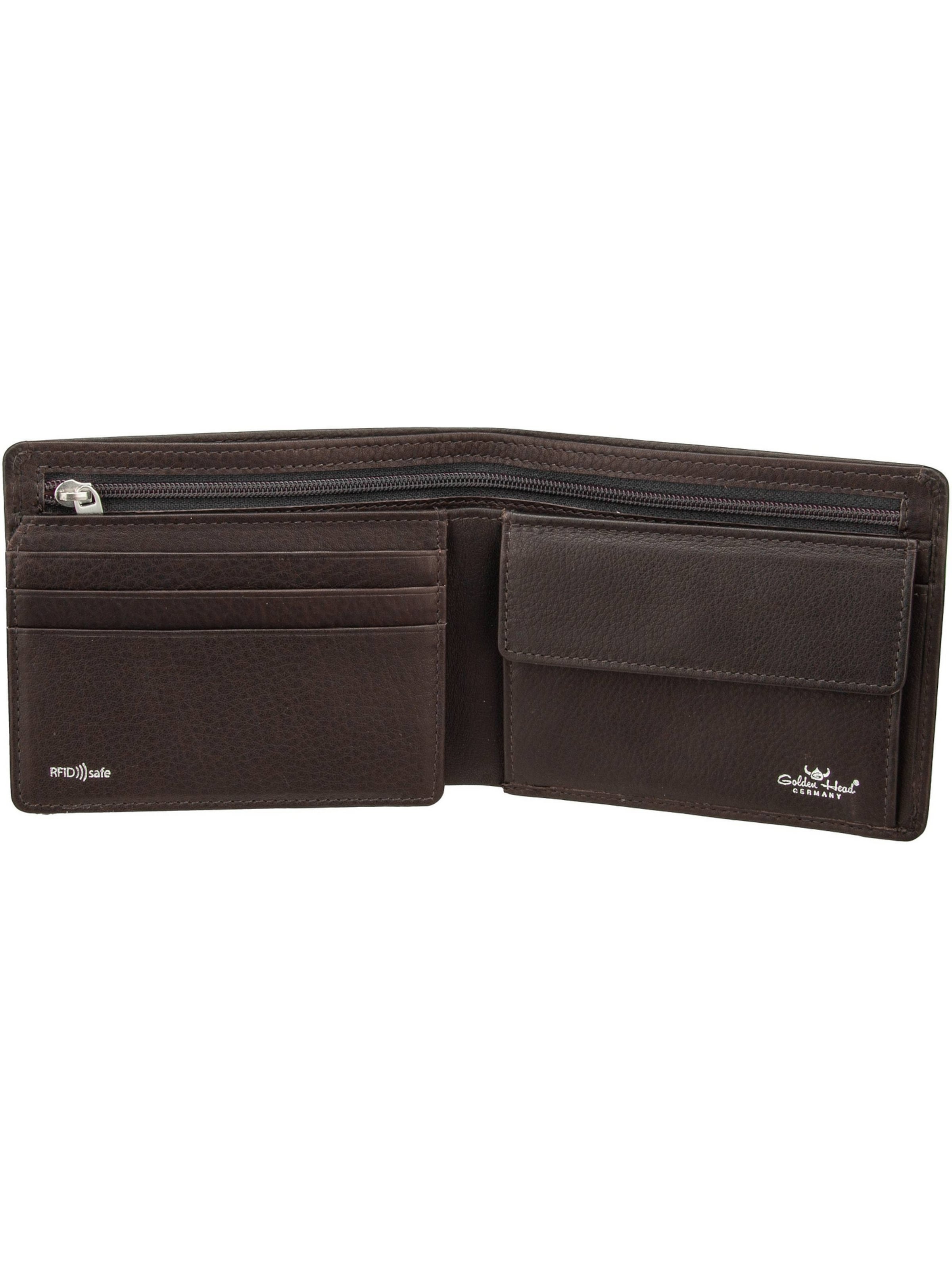 Portamonete 'Capri' di GOLDEN HEAD in marrone