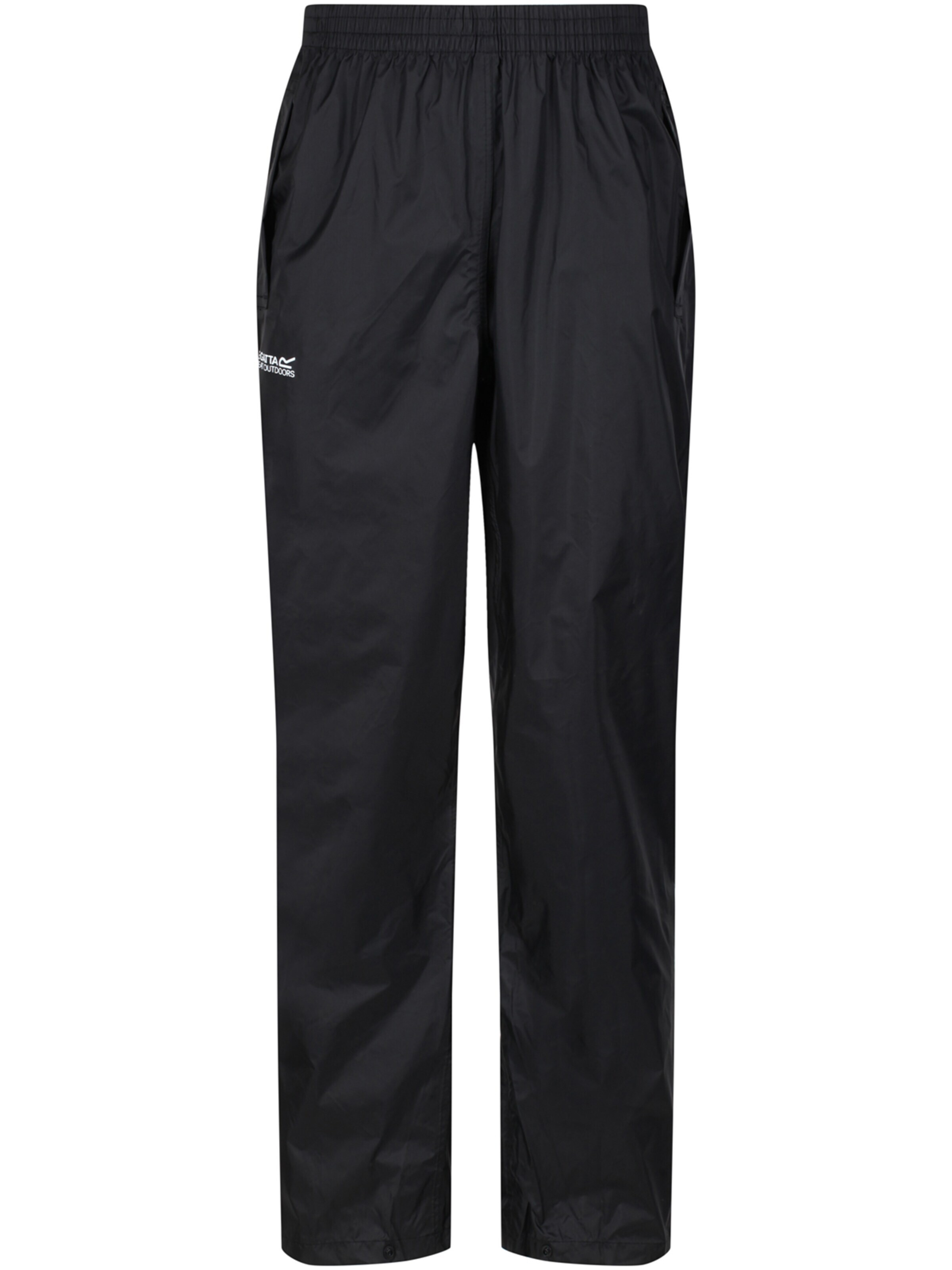 REGATTA Weatherproof pants 'Bekleidung Pack-It in schwarz' in M in Black, Item view