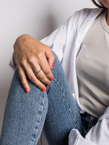 Akitsune Ring 'Euphoria' in Silber