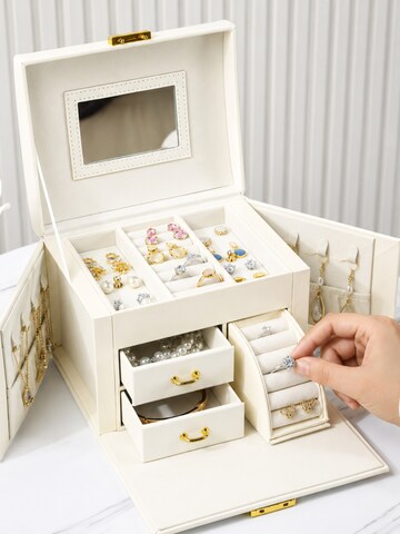 MEVYRA Jewelry Storage in White