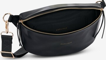 Expatrié Gürteltasche 'Alice Medium' in Schwarz