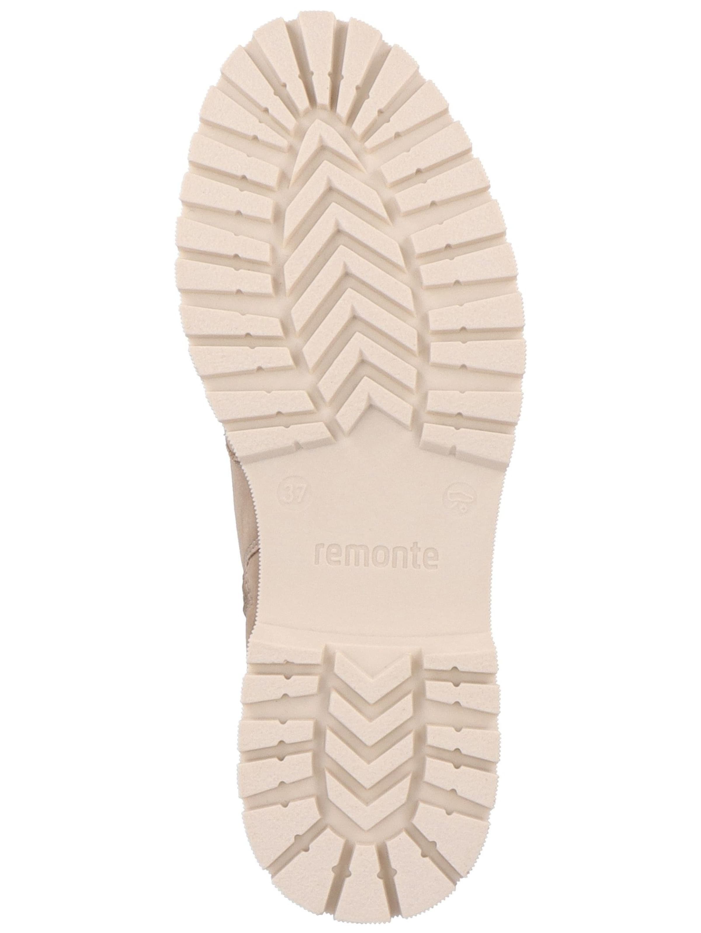 REMONTE Lace-up bootie in Beige