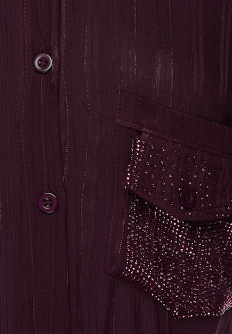 faina Shirt dress in Purple