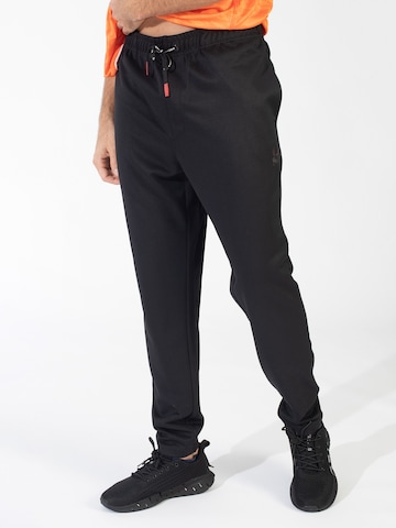 Regular Pantalon de sport Spyder en noir : devant