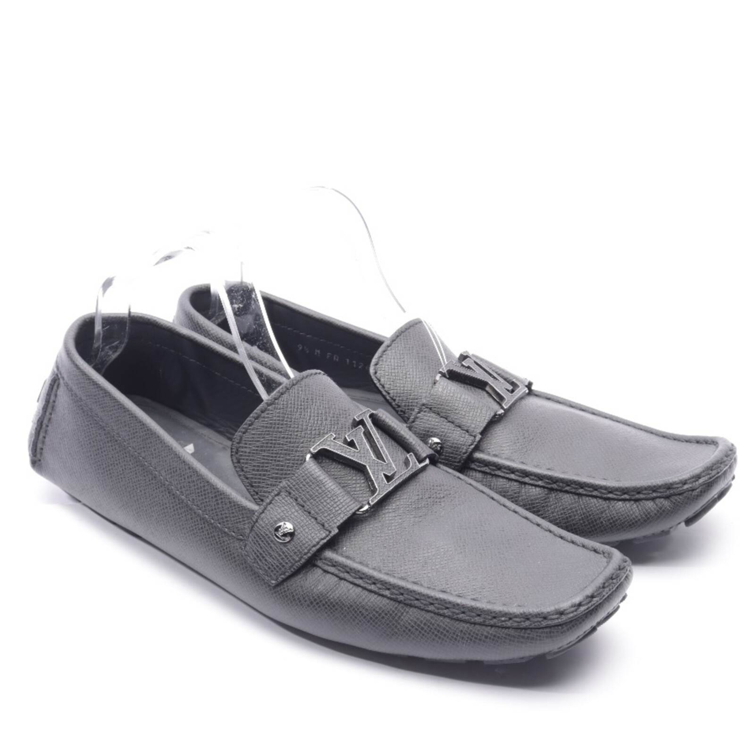 Louis Vuitton Halbschuhe 44 in Schwarz: Vorderseite