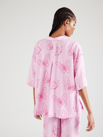 florence by mills exclusive for ABOUT YOU Blouse 'Break Time' in Pink