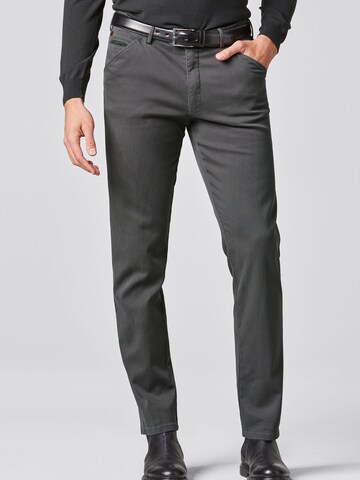 Meyer Hosen Regular Chino Pants 'Chicago' in Grey: front