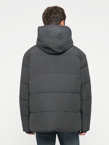 Jack & Jones Plus Vinterjacka 'JJMORGAN' i grå