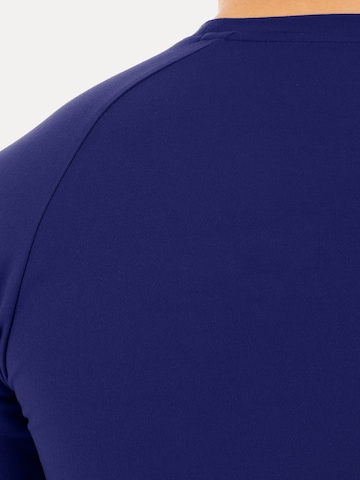 T-Shirt 'Delian' Smilodox en bleu