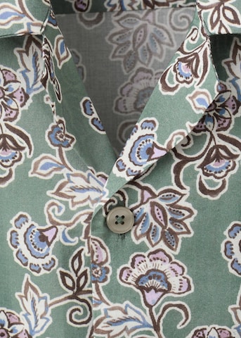MANGO MAN Comfort fit Button Up Shirt 'Atenea' in Green