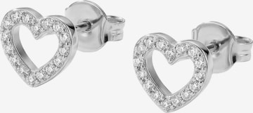 Boucles d'oreilles 'Hearts Of Love' PURELEI en argent : devant