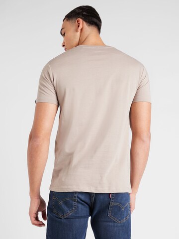 ALPHA INDUSTRIES T-shirt i beige